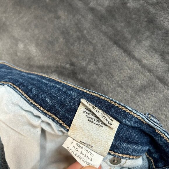 BKE Buckle Payton Skinny Jeans Denim Pants Blue Medium Wash Womens 30x31.5" - Picture 8 of 12